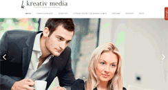Desktop Screenshot of kreativmedia.com.mx