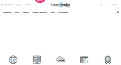 Desktop Screenshot of kreativmedia.ch